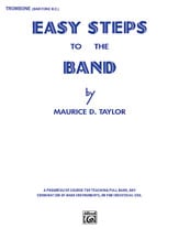 Easy Steps to Band Trombone/Baritone BC band method book cover